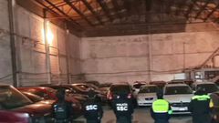 Hallan vehículos con reporte de robo en bodeg...