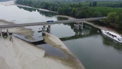 El río Po de Italia enfrenta su peor sequía e...