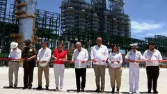 Así fue inaugurada la Refinería Olmeca en Dos...