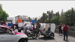 Bloquean Avenida 608 en alcaldía Gustavo A. M...