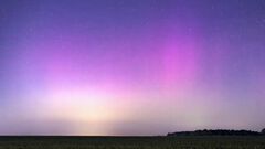 Así luce una aurora boreal en Canadá