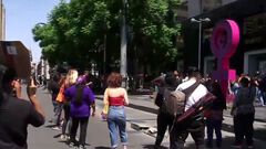 Protestan contra feminicidios en CDMX; bloque...