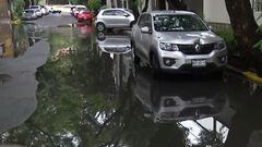 Disminuye inundación en la colonia Santa Marí...