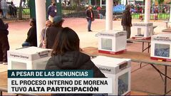 Disturbios e irregularidades en elección inte...