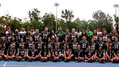 Selección Mexicana femenil de futbol american...