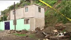 Vecinos temen nuevo derrumbe en el cerro de S...