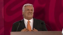 Andrés Manuel habla en la mañanera de su visi...