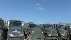 Llegan a NL 120 pipas de Ejército Mexicano