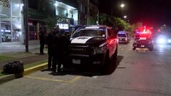 Elemento de seguridad privada roba camionetas...