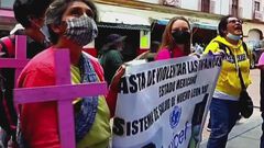 Con protesta, madres de víctimas de feminicid...