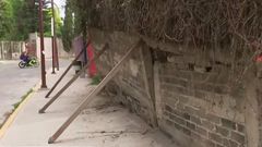 Hundimiento de casas en Iztapalapa pone en ri...