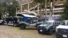 Despliegan operativo en el Estadio Jalisco po...