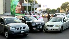 Choque entre dos vehículos causa afectaciones...