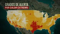 Emiten alerta por calor extremo en regiones d...