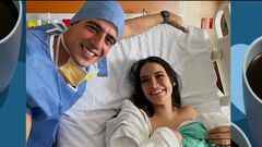 Nace bebé de Georgina Holguín y Andrés Vaca