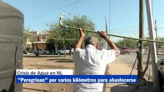 Vecinos de Guadalupe "peregrinan" en busca de...