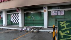 Tiendas afectadas en León por los ataques, ya...