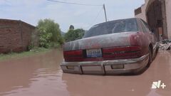 El Río Cocolisco se desbordó afectando a habi...