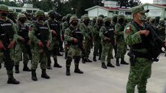 750 militares arribaron a la zona metropolita...