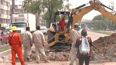 Reparan ducto de toma ilegal en la Jardín Bal...