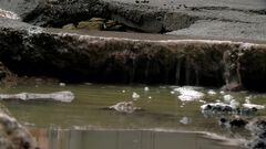 Socavones de aguas negras ponen en peligro a ...
