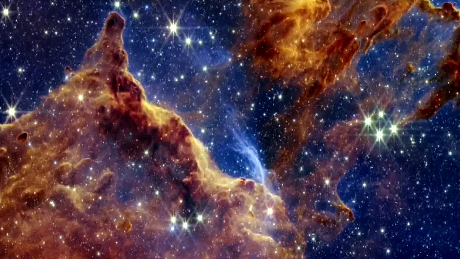 Telescopio James Webb capta los deslumbrantes ‘pilares de la creación’ | N+