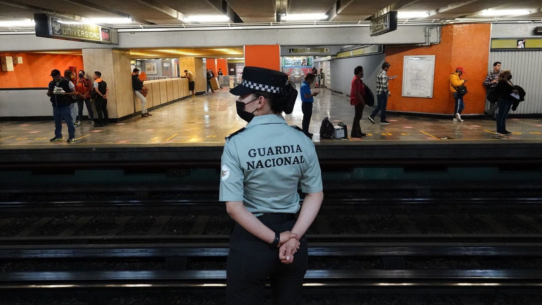 “Tenemos que Cuidar a la Gente”: AMLO sobre GN en el Metro