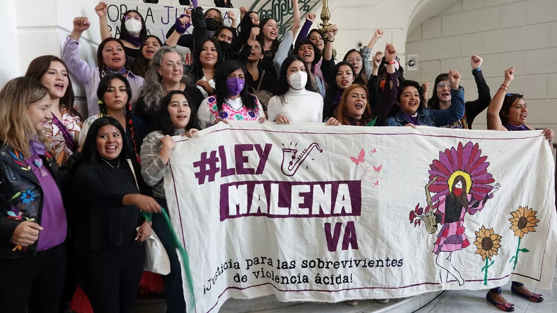Activistas Presentan "Ley Malena" contra Violencia Ácida en CDMX | N+