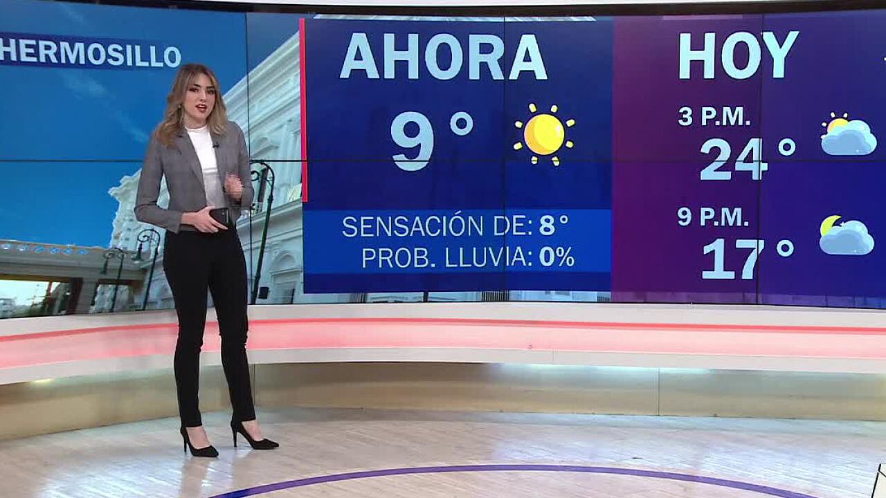 Pronóstico del Clima Hermosillo 6 Febrero N+