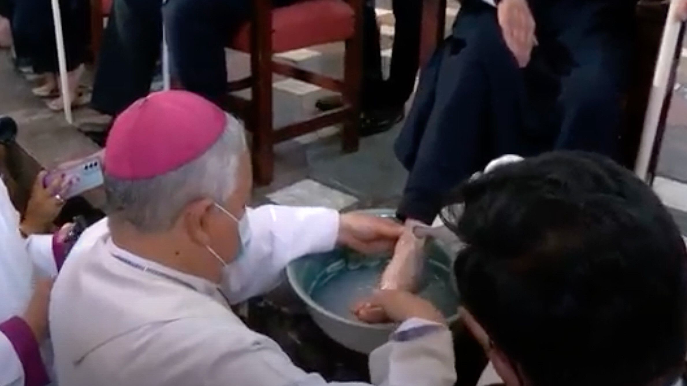 Así se Vivió el Lavatorio de Pies en la Catedral de Puebla | N+
