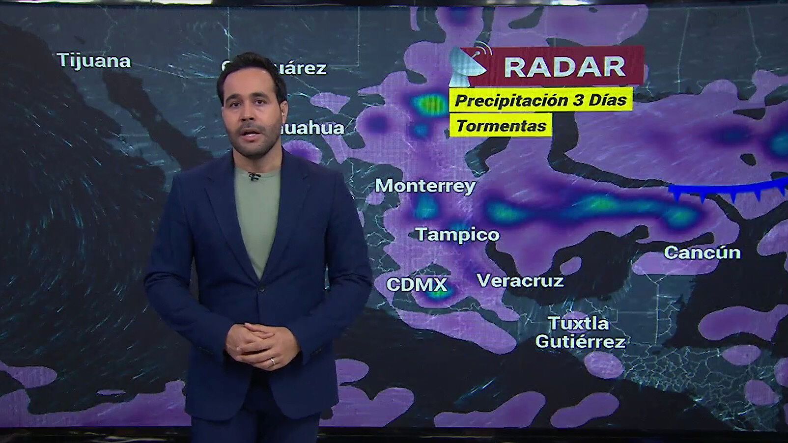 Pronóstico del Tiempo del 10 de Abril con Orlando Aurquia N+