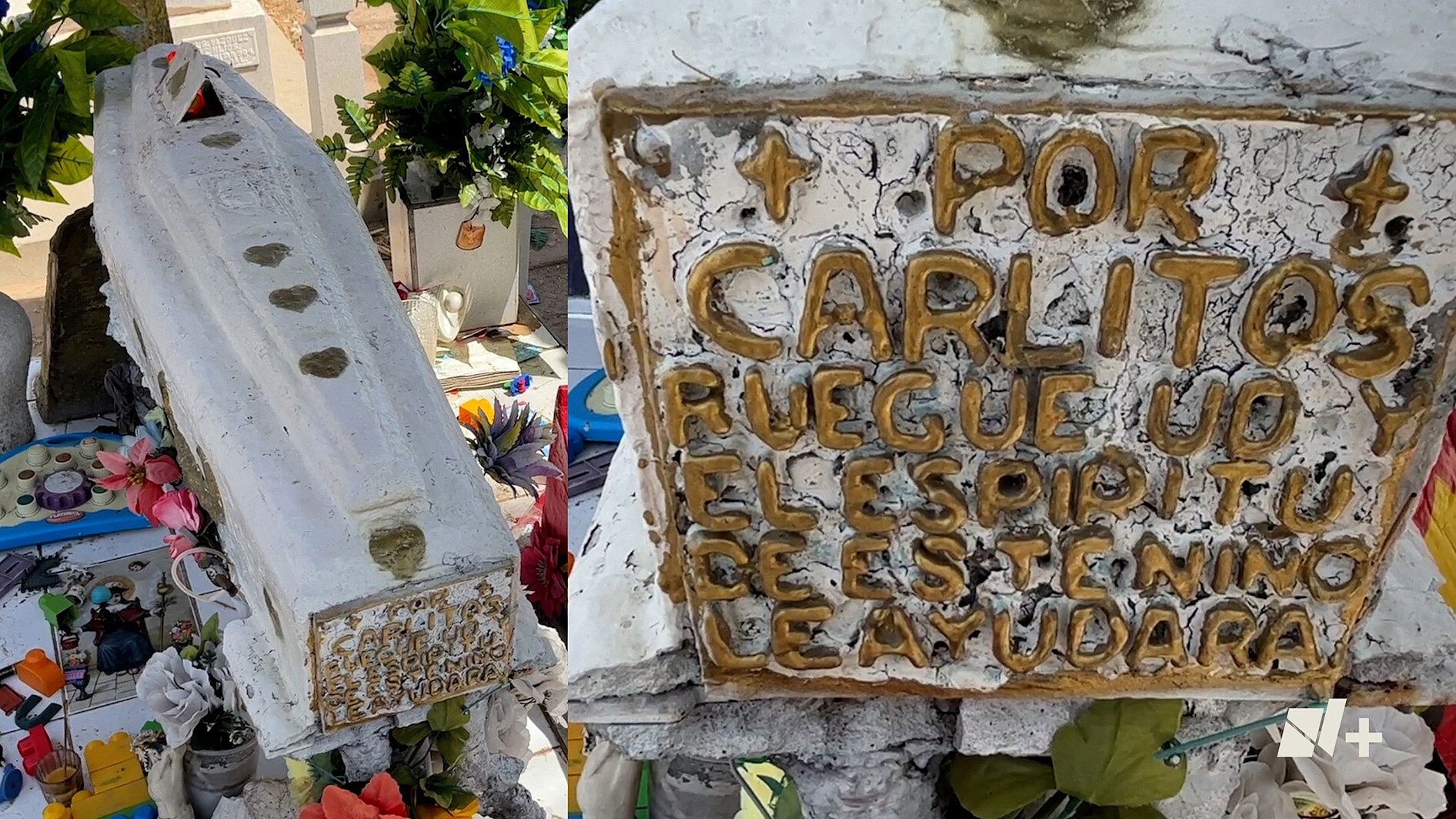 Así es la Tumba del Niño Milagroso en Sonora N+