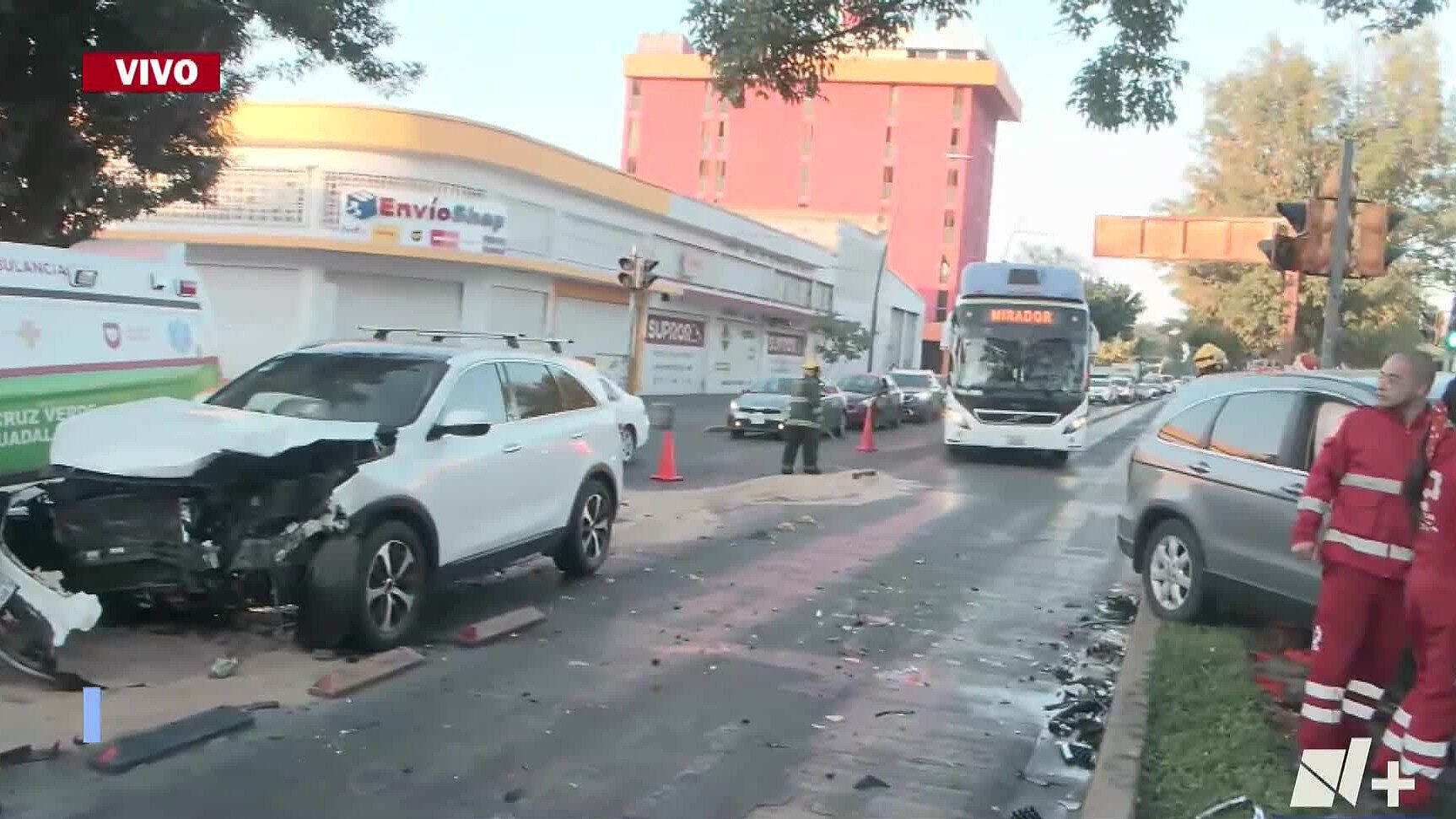 Fuerte Accidente en la Calzada Deja Saldo de 2 Lesionados | N+