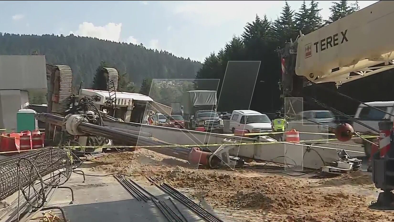 Muere Hombre tras Accidente en Obras del Tren MéxicoToluca N+