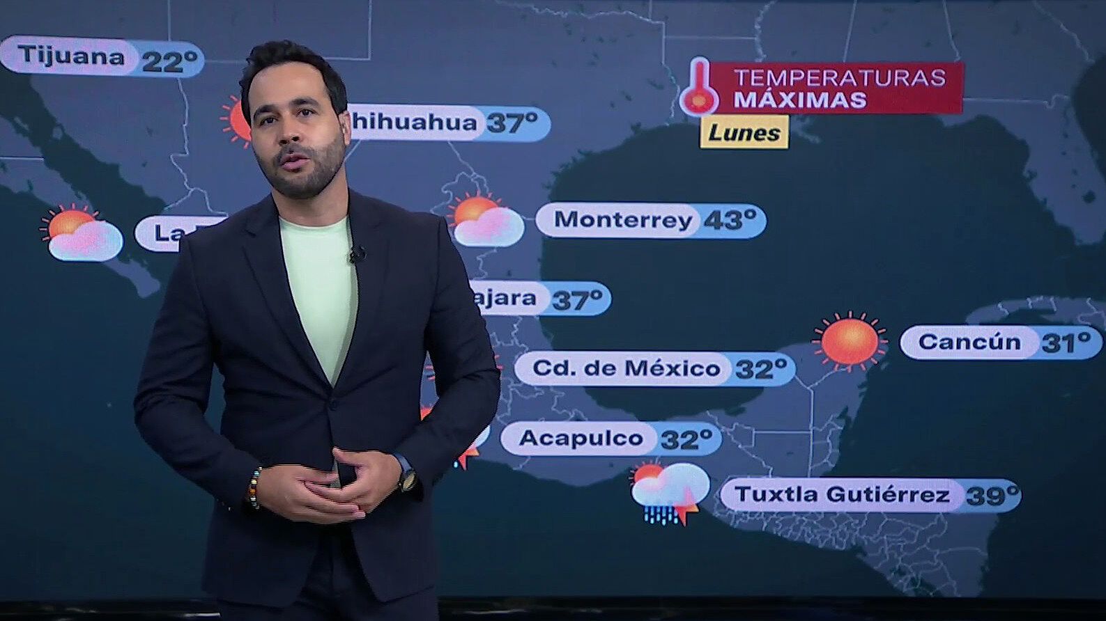 El Pronóstico del Tiempo del 19 de Junio con Orlando Aurquia N+